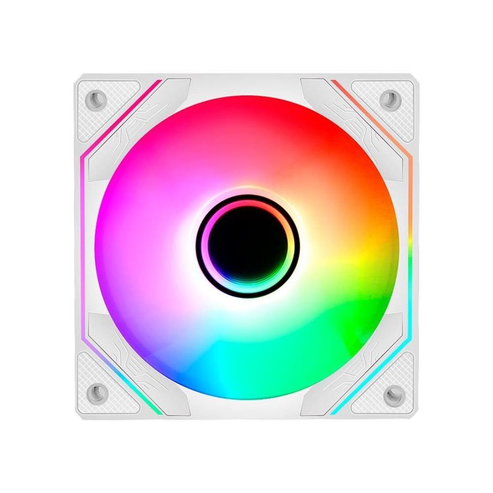 Cooler Fan Liketec Enigma, ARGB, 120mm, Branco - LF-UNARGB-ENIGMA-2082