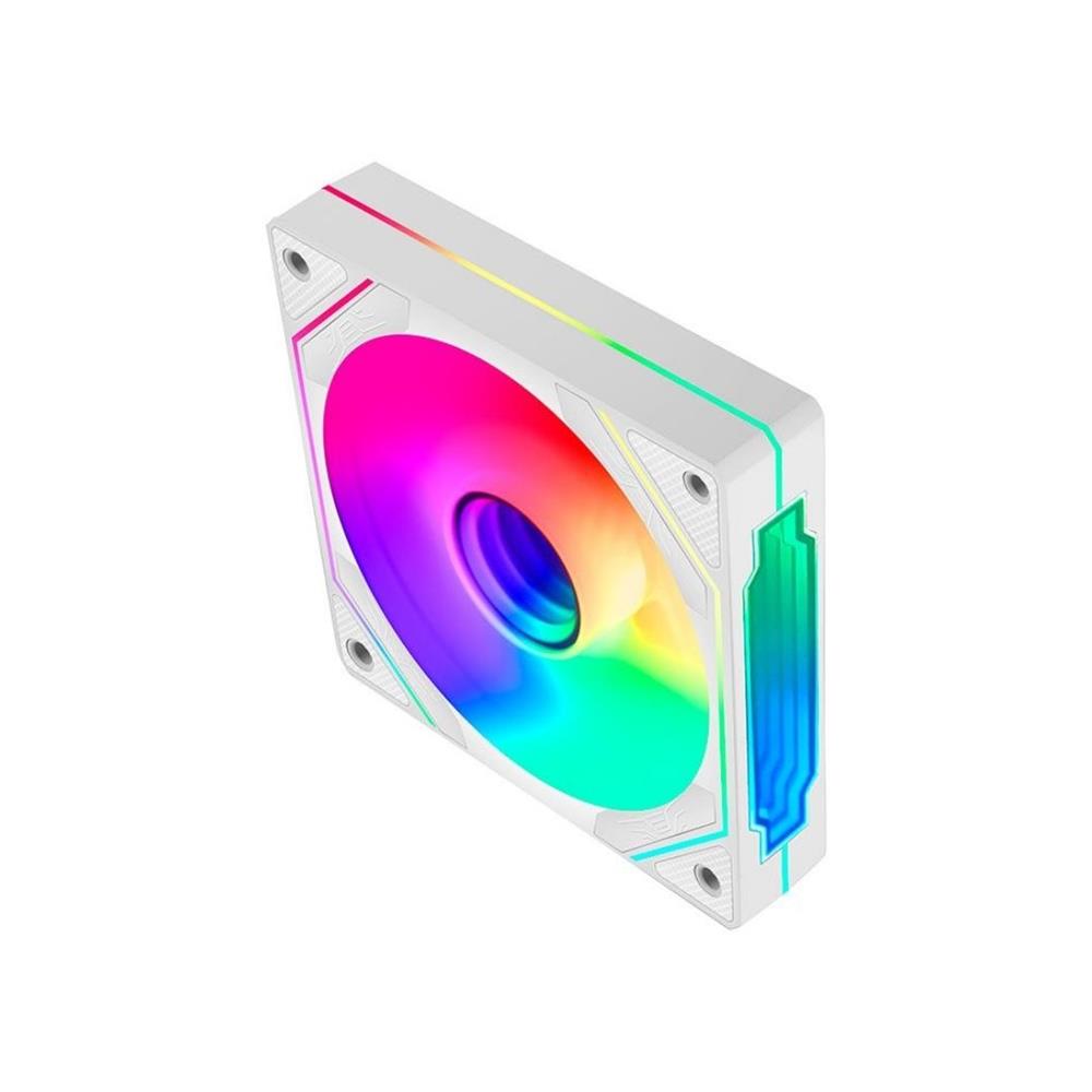 Cooler Fan Liketec Enigma, ARGB, 120mm, Branco - LF-UNARGB-ENIGMA-2082