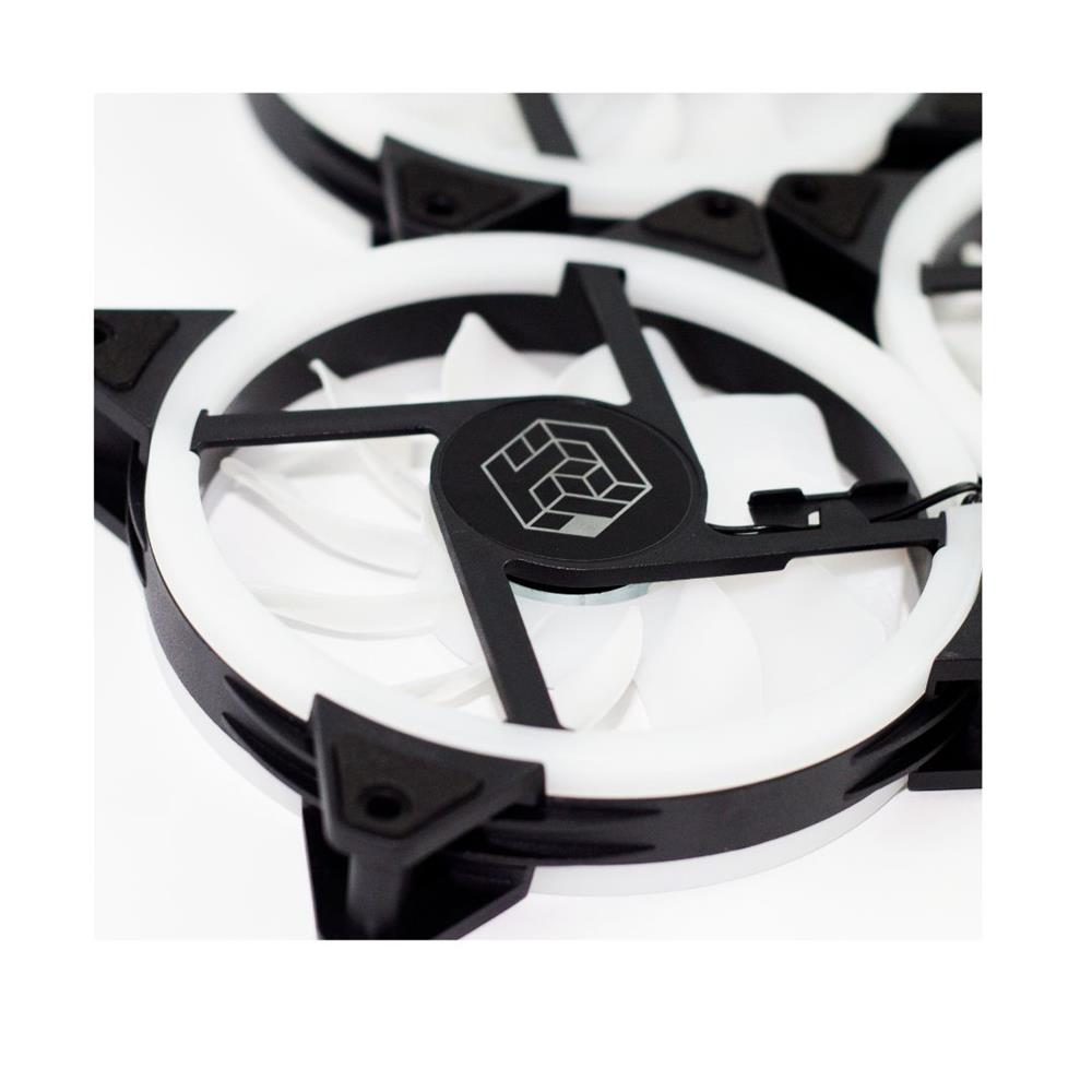 Cooler Fan Liketec Lighter 120 mm, Ventoinha ARGB, Preto