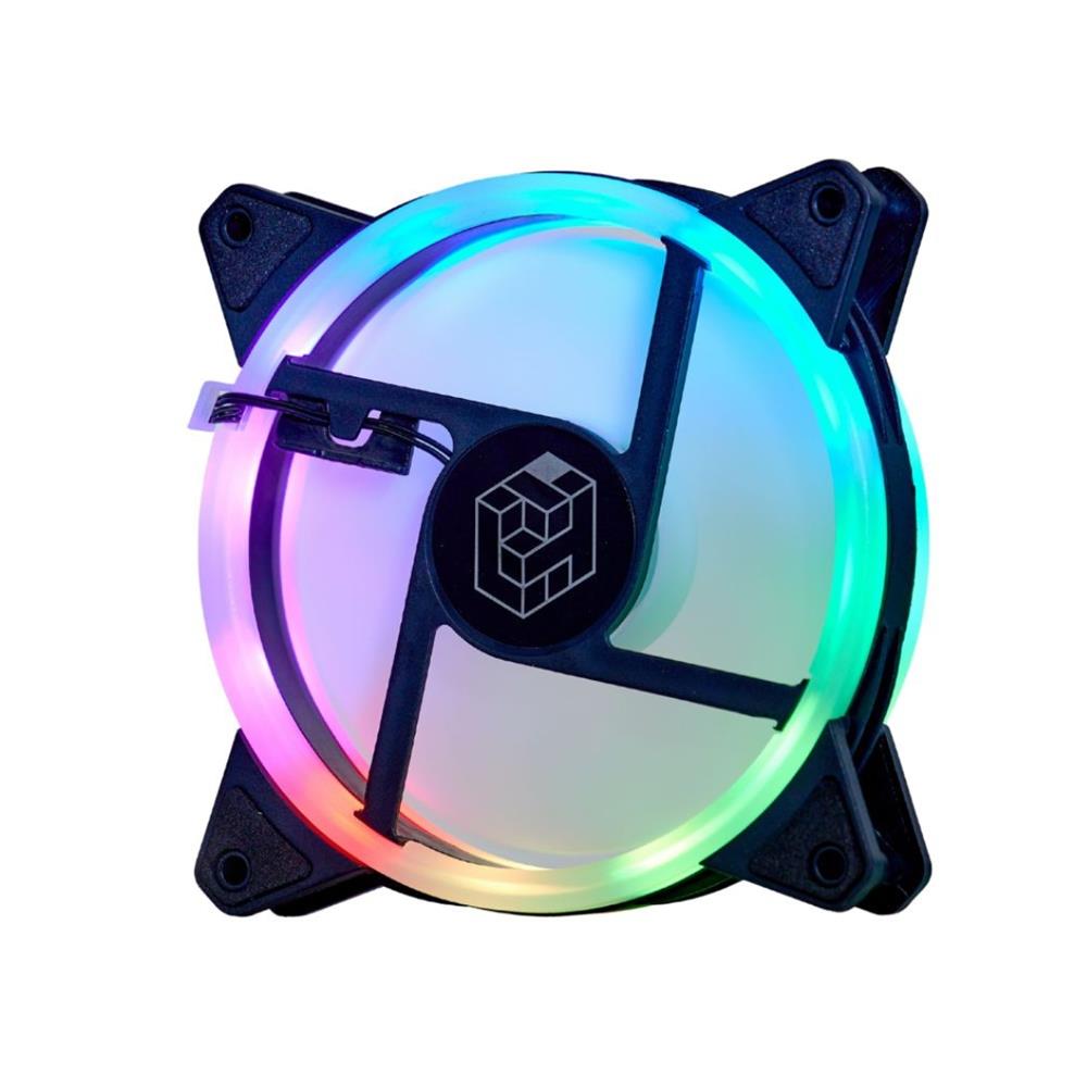 Cooler Fan Liketec Lighter 120 mm, Ventoinha ARGB, Preto