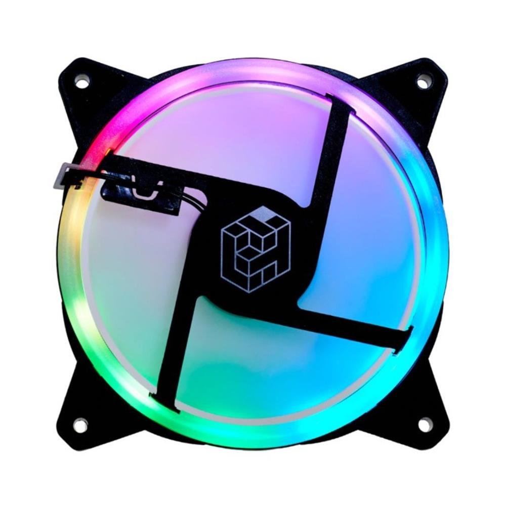 Cooler Fan Liketec Lighter 120 mm, Ventoinha ARGB, Preto