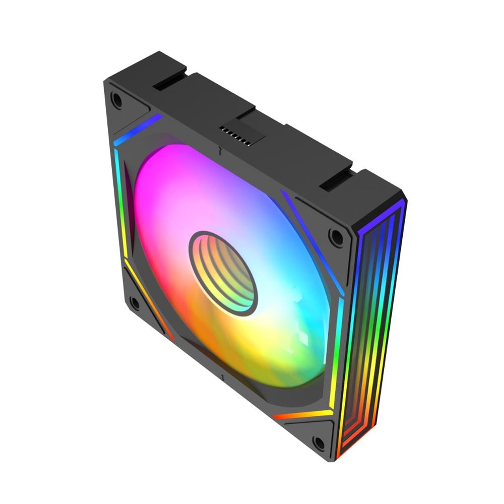 Fan Gamer Liketec Puzzle, 120 mm, ARGB, Preto