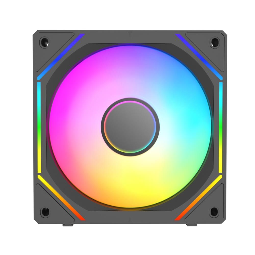 Fan Gamer Liketec Puzzle, 120 mm, ARGB, Preto