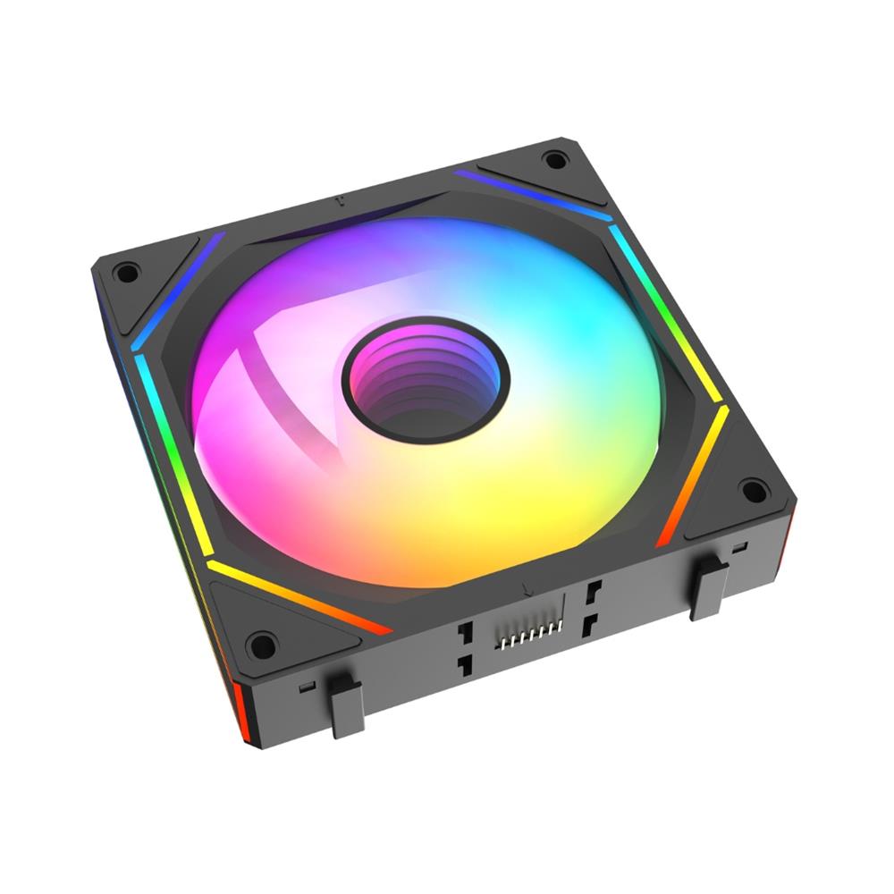 Fan Gamer Liketec Puzzle, 120 mm, ARGB, Preto