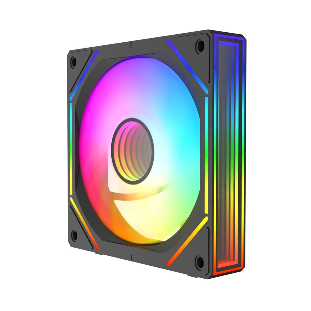 Fan Gamer Liketec Puzzle, 120 mm, ARGB, Preto