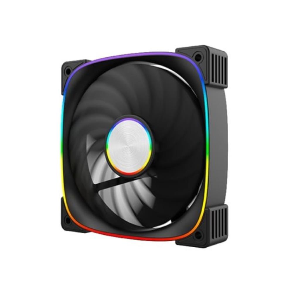 Fan Cooler Liketec Riddle 120 mm, Ventoinha para Gabinete, Preto