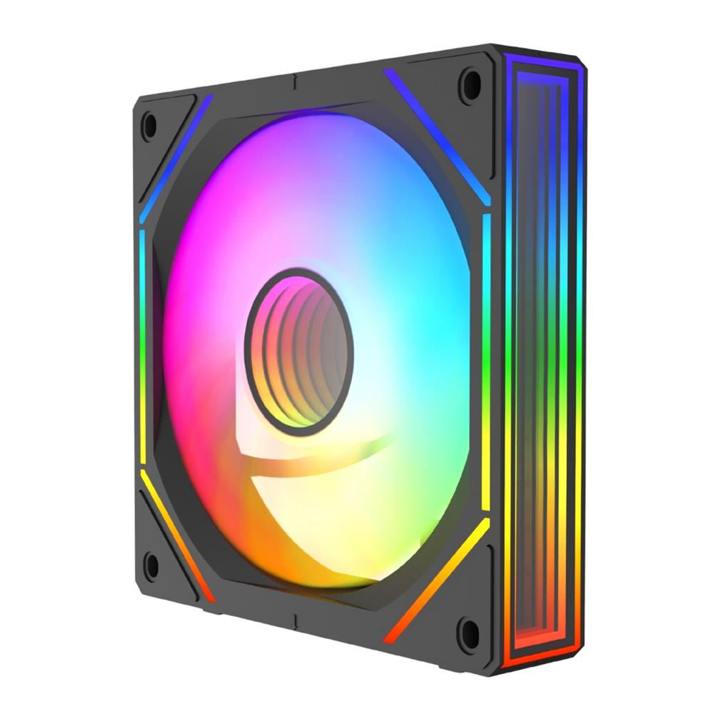 Fan Cooler Liketec Riddle 120mm, Preto, ARGB