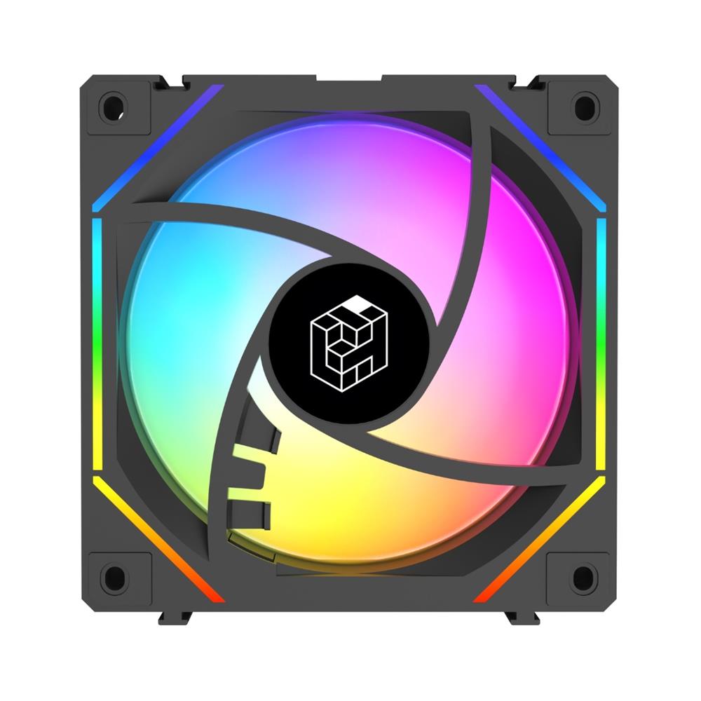 Fan Cooler Liketec Riddle 120mm, Preto, ARGB