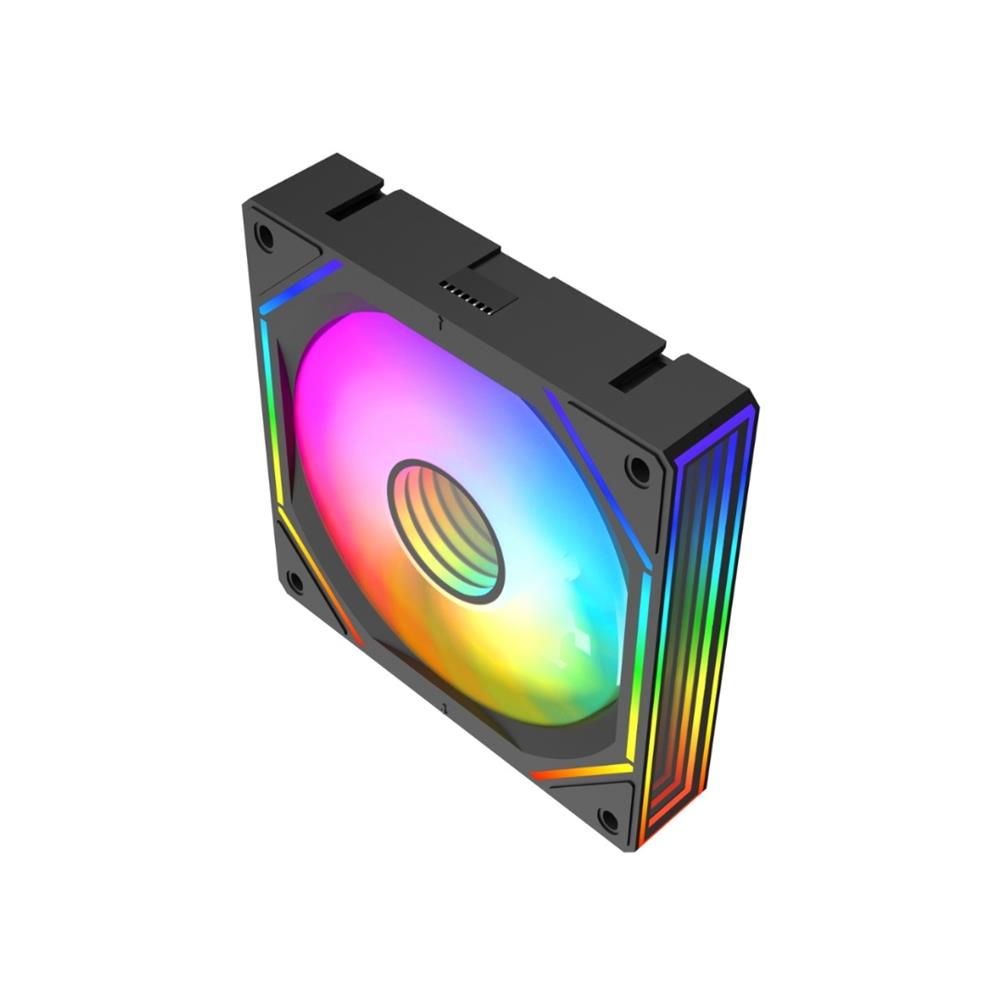 Fan Gamer Liketec Puzzle, 120 mm, ARGB, Preto