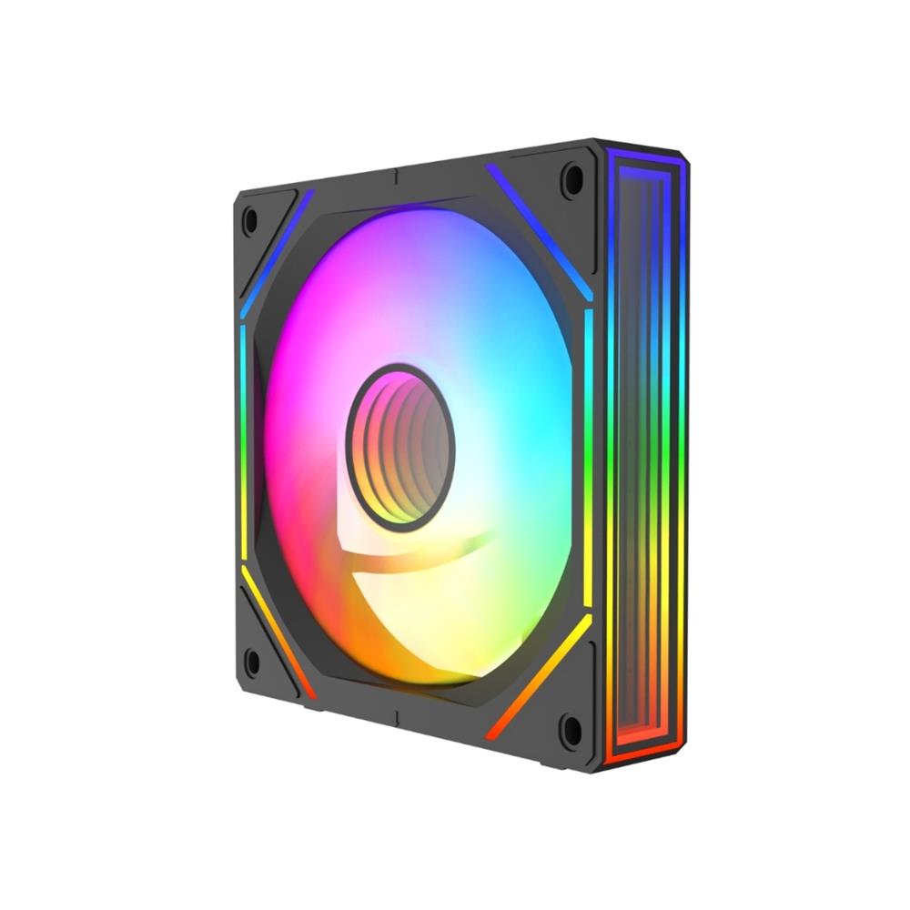 Fan Gamer Liketec Puzzle, 120 mm, ARGB, Preto