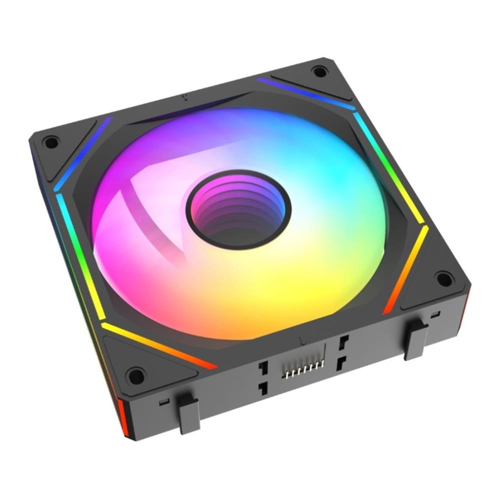 Fan Gamer Liketec Puzzle, 120 mm, ARGB, Preto