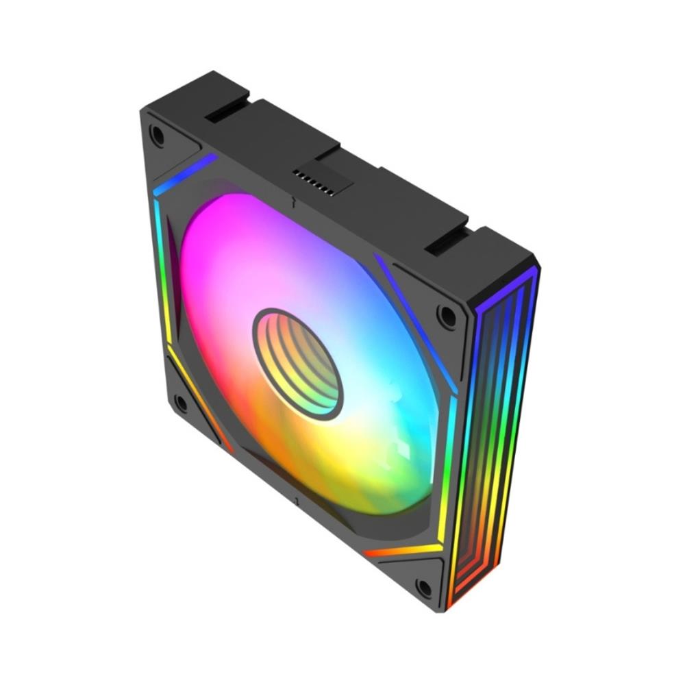 Fan Gamer Liketec Puzzle, 120 mm, ARGB, Preto