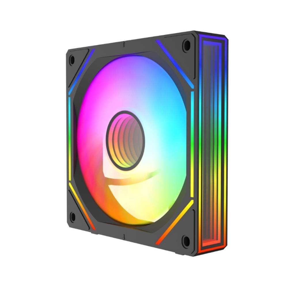 Fan Gamer Liketec Puzzle, 120 mm, ARGB, Preto