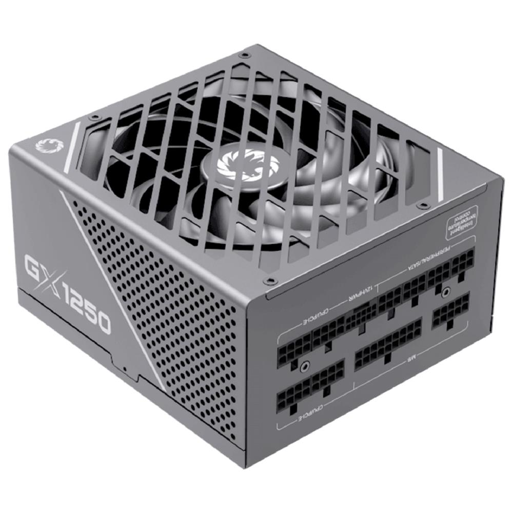 Fonte Gamemax GX1250 PRO, 1250W, Full Modular, 80 Plus Platinum, PFC Ativo, Metal
