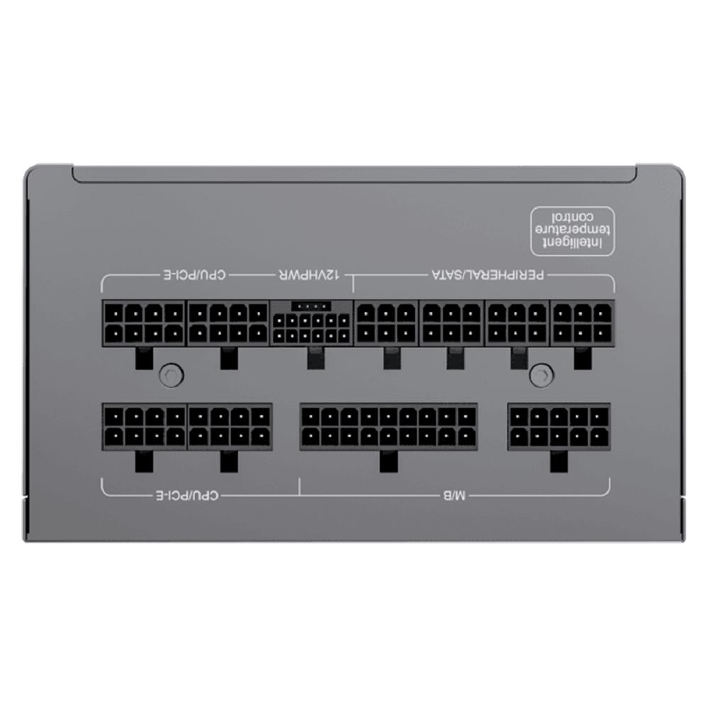 Fonte Gamemax GX1250 PRO, 1250W, Full Modular, 80 Plus Platinum, PFC Ativo, Metal