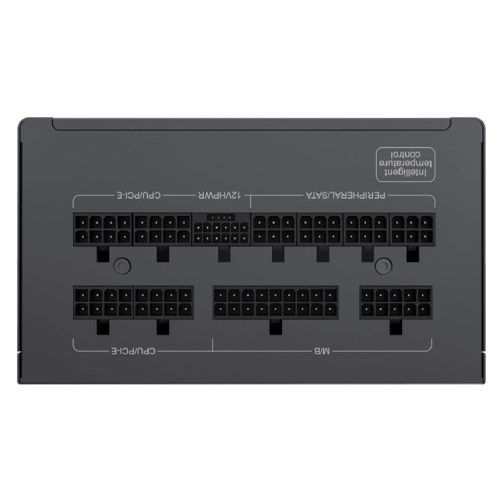 Fonte Gamemax GX850 Pro, 850W, 80 Plus Gold, Full Modular, PFC Ativo, Preto