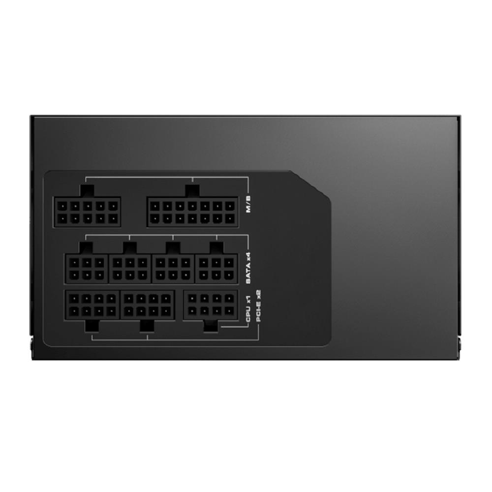 Fonte Gamemax GX750, 750W, 80 Plus Gold, Full Modular, PFC Ativo, Preto
