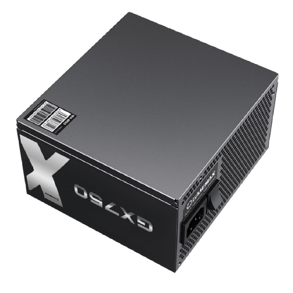 Fonte Gamemax GX750, 750W, 80 Plus Gold, Full Modular, PFC Ativo, Preto