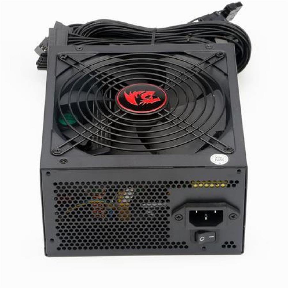 Fonte Redragon RGPS, 600W, 80 Plus Bronze, PFC Ativo, Preto