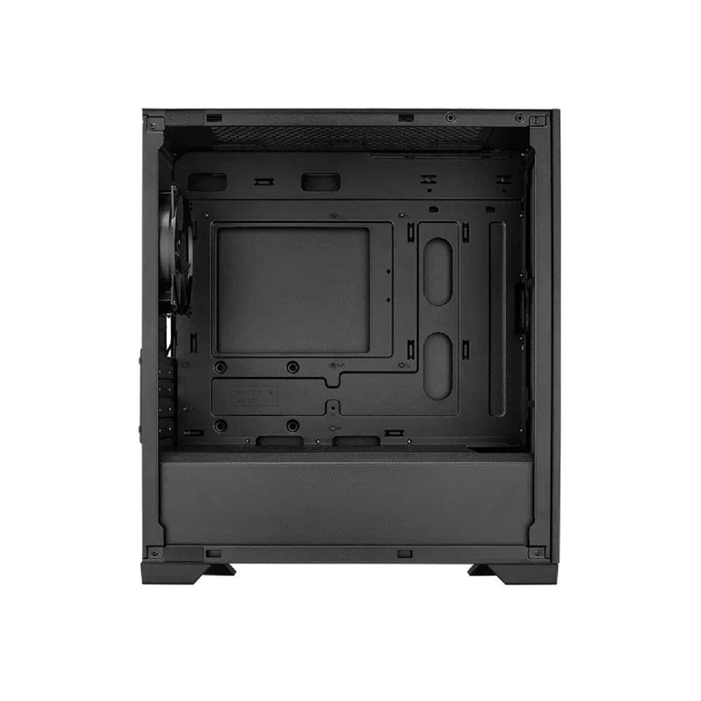 Gabinete Cooler Master Elite 301 Lite, Micro-ATX, vidro temperado, cobertura PSU, Preto