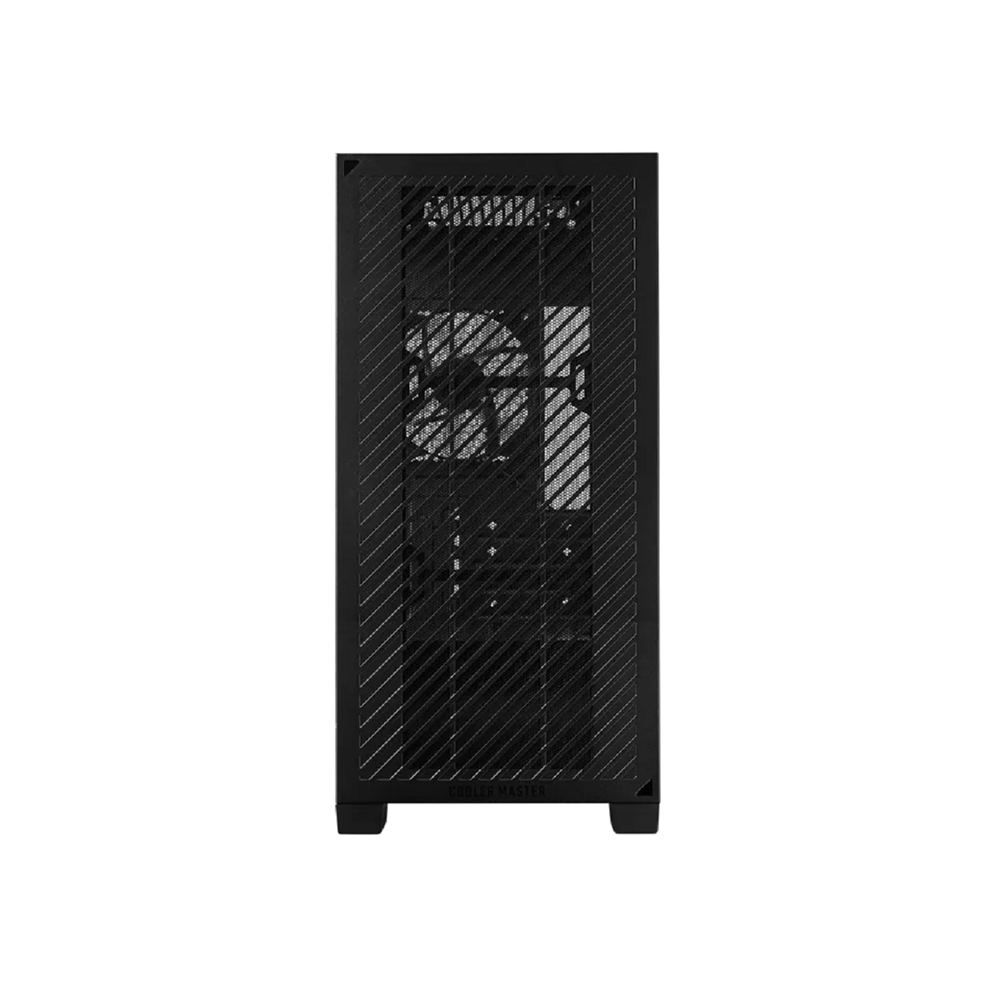 Gabinete Cooler Master Elite 301 Lite, Micro-ATX, vidro temperado, cobertura PSU, Preto