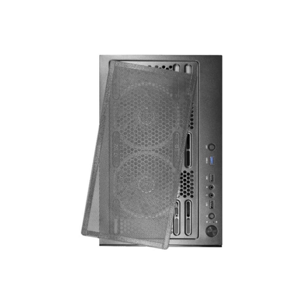 Gabinete Gamer K-MEX CG-01TW Aquario, Medusa, Micro ATX, Sem Fan, Preto