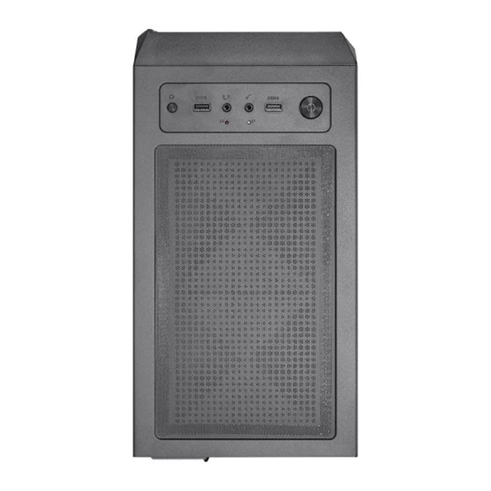 Gabinete Gamer K-Mex Master Yaiba 1 CG-05AA, Rainbow, Mid Tower, Vidro Temperado, Fan 120mm, ATX, mATX, ITX, Preto