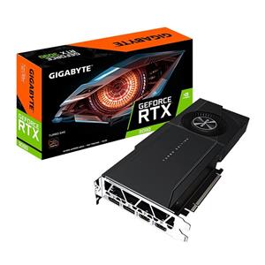 Placa de Vídeo Gigabyte GeForce RTX 3090 Turbo , 24GB , GDRR6X , 384-Bit , Preto