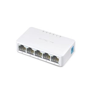 Switch Fast de Mesa Mercusys MS105 , 5 Portas , 10/100Mbps , Branco