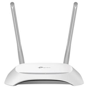 Roteador Fast TP-Link Wireless TL-WR840N W , 5 Portas , 300Mbps , IPTV , 2 Antenas , Branco