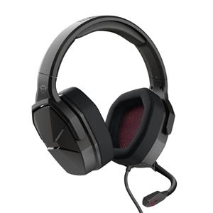 Headset Gamer Trust GXT 4371 Ward , Drivers 50mm , 3.5mm , Múltiplas Plataformas , Over-ear , Preto