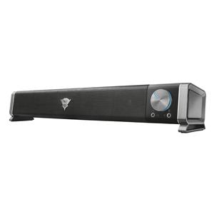 Caixa De Som , Gaming Trust , Gxt618 , Trust Gxt618 Soundbar , 12w , 20 Hz - 20.000 Hz , 22209,Preto