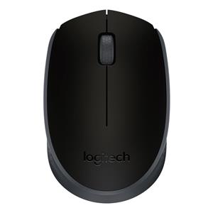 Mouse Sem Fio Logitech M170 , 1000 DPI , 3 Botões , Preto