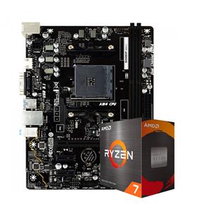 Kit Upgrade , AMD Ryzen 7 5700 + Placa mãe B450