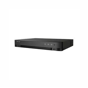  DVR Hikvision Gravador Ids-7204hqhi-m1/xt , 4 Canais , Inteligência AcuSense , 1080p , 1u , H.265 , Preto