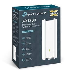 Access Point EAP610 , AX1800 Outdoor , 802.11ac MU-MIMO , Wi-Fi 6 , Dual Band , Branco