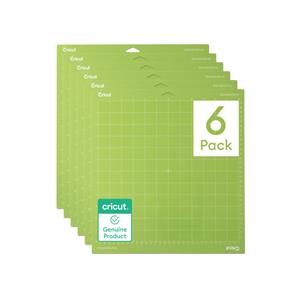 Base de corte padrão Cricut - 30.5 cm x 30.5 cm (6 unidades)