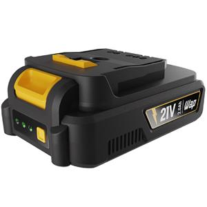 Bateria para Parafusadeira e Motosserra WAP 21V K21 BT02 , 2000mAh , Bivolt , Preto