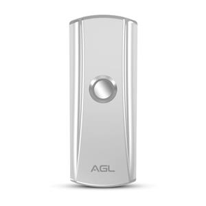 Botoeira Inox AGL , IPX4 , Sobrepor , Prata