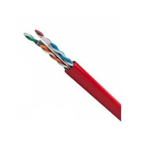 Cabo Lan CAT6 4P 24AWGX4P 305M CMX Vermelho