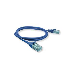 Cabo Patch Cord Cat6 0,5m Azul MC6-01M05B Cablix