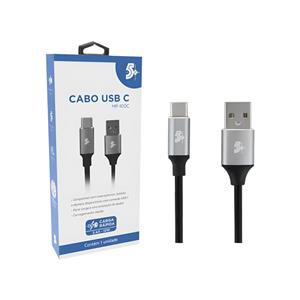 Cabo USB-C para USB-A 2.0 Turbo 1,2m , Alumínio