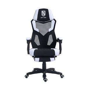 Cadeira Gamer New Hero Kinto , Reclinável , Preto e Branco