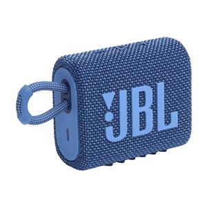 Caixa de Som JBL GO 3 Eco , Bluetooth 5.1 , À Prova D'Água IP67 , Azul