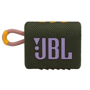 Caixa de Som JBL GO 3 Eco , Bluetooth 5.1 , à Prova D'Água IP67 , Verde