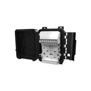 Caixa Terminal Óptica Conectorizada , FK , CTO 16MT MB Grommet 6-9 , 16 Portas SC/APC , Preto