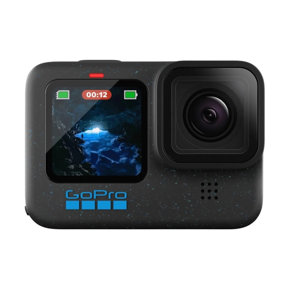 Câmera de Ação GoPro HERO12 Black , 27 MP , Vídeo 5.3K60 , HyperSmooth 6.0 , HDR , Wi-Fi , Bluetooth , À Prova d'Água