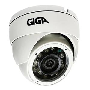 Camera Ip Dome Metal 5 Mega Poe Colorido A Noite Giga Gs0373