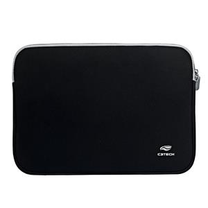 Capa para Notebook C3Tech SL-15BK até 15.6" , com Zíper , Preto