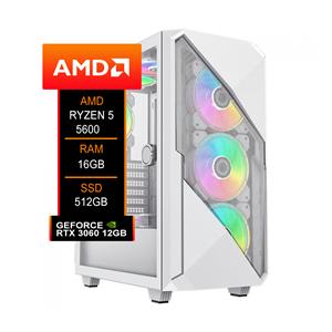 PC Gamer YON Ryzen 5 5600, 16GB, RTX 3060 X2 OC 12GB, 512GB SSD NVMe